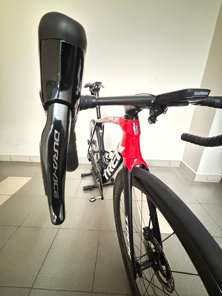 Used Trek Émonda SLR 9 2022 2022 Road & Gravel, Blau — image 10 of 12