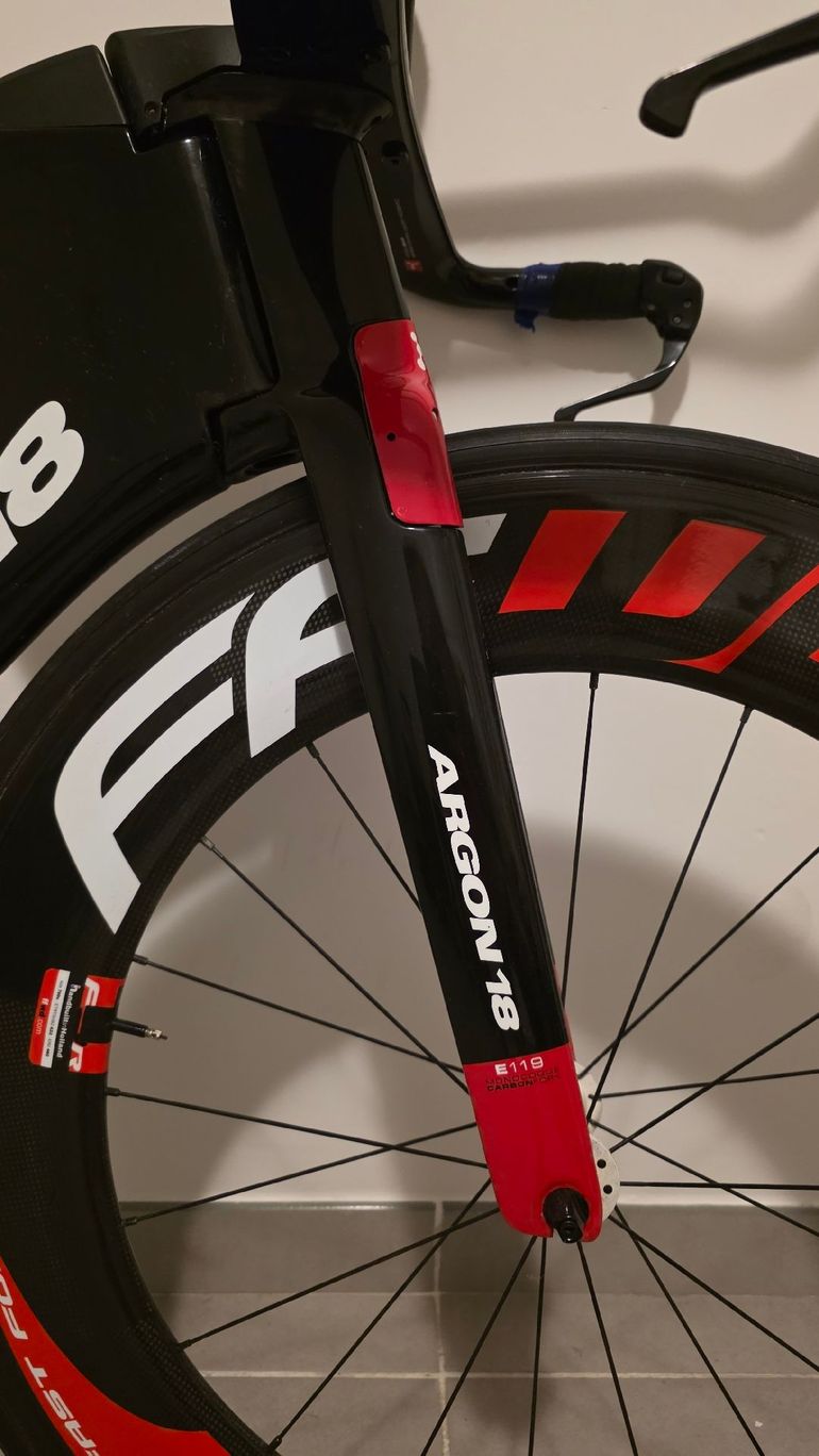 Used Argon 18 E119 Shimano Ultegra Di2 2020 Road & Gravel, Red — image 7 of 16