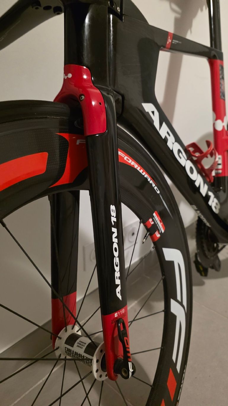 Used Argon 18 E119 Shimano Ultegra Di2 2020 Road & Gravel, Red — image 13 of 16