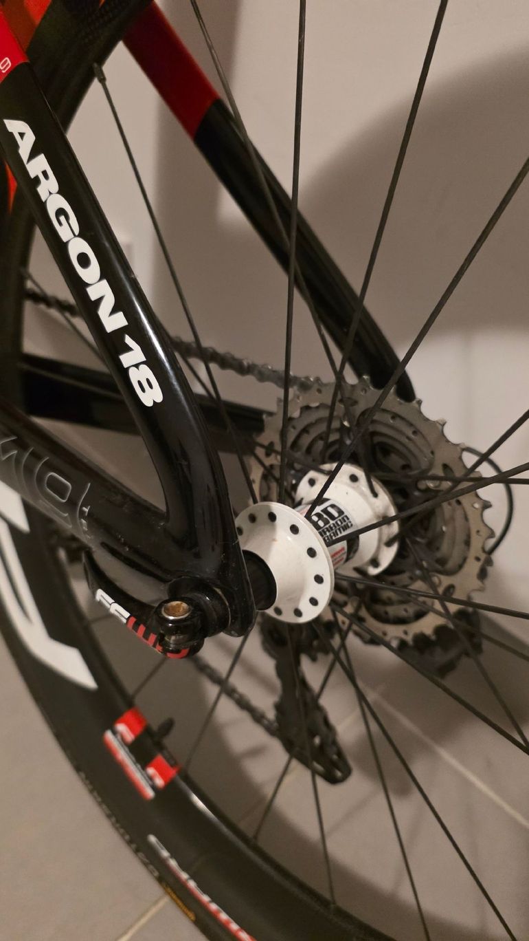Used Argon 18 E119 Shimano Ultegra Di2 2020 Road & Gravel, Red — image 16 of 16