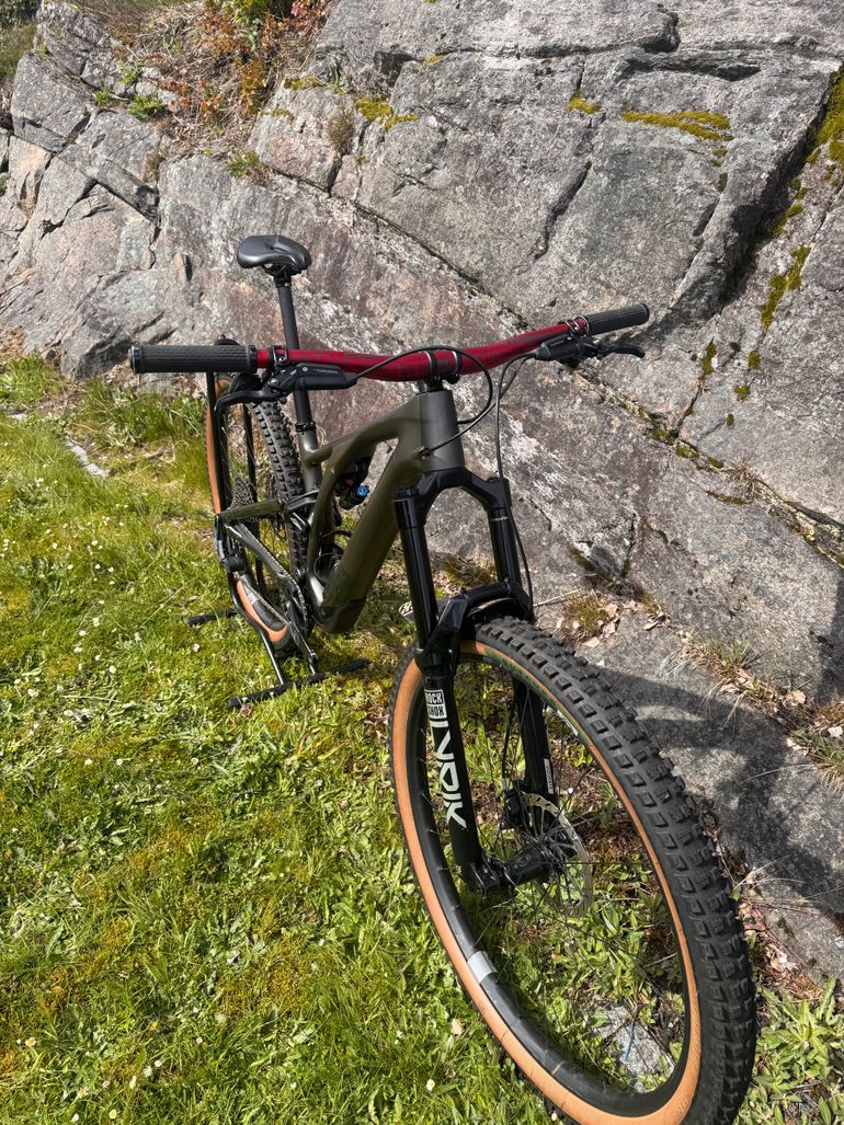 Used Specialized S-Works Stumpjumper EVO Frameset 2023 2023 Mountainbike, Light Gray — image 5 of 6