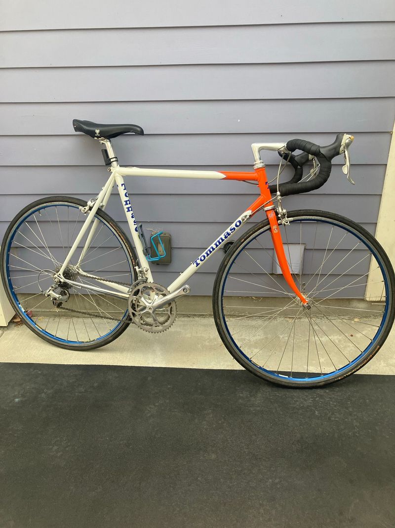 Used Tommaso Custom Shimano Ultegra 1991 Road & Gravel, White — image 1 of 6