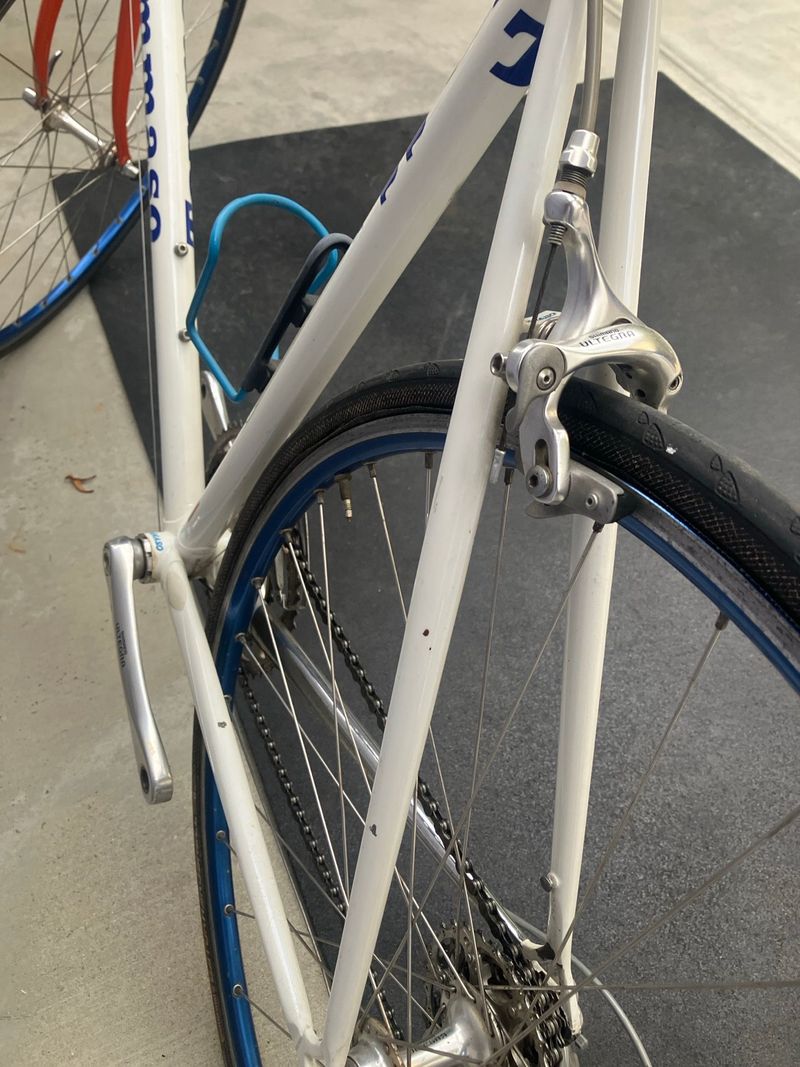 Used Tommaso Custom Shimano Ultegra 1991 Road & Gravel, White — image 5 of 6
