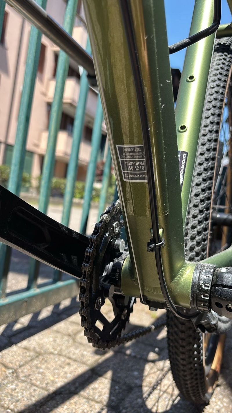 Used Brera Custom L-TWOO GRT 2023 Road & Gravel, Green — image 4 of 10