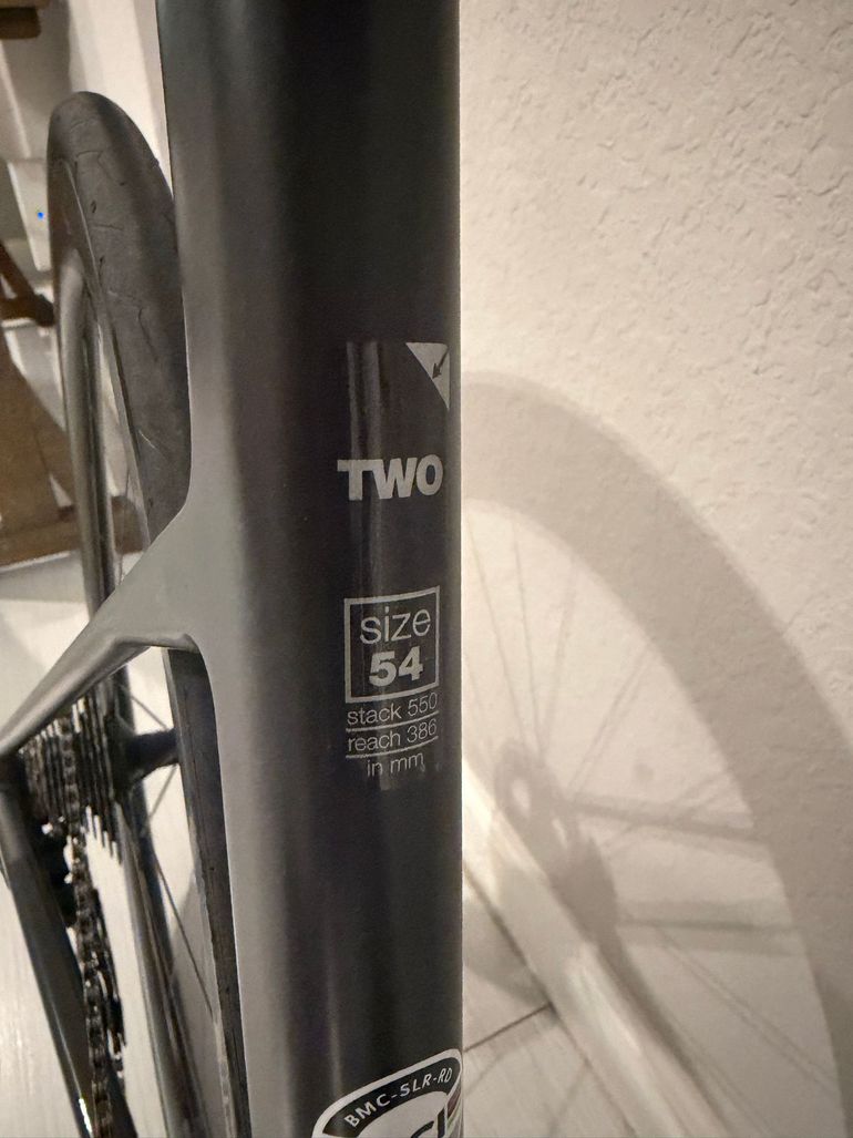 Used BMC Teammachine SLR01 TWO 2023 2023 Road & Gravel, Black — image 8 of 10