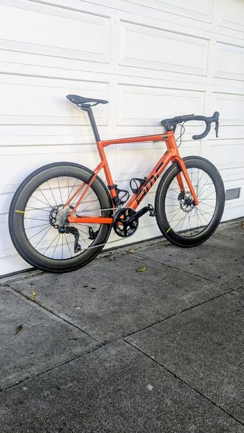 Used BMC Teammachine SLR FOUR 2025 2025 Road & Gravel, Orange — image 2 of 6