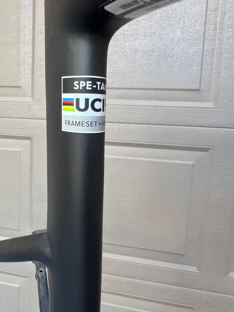 Used Specialized S-Works Tarmac SL8 Ready to Paint Frameset 2024 Frameset 2024 Road & Gravel, Black — image 16 of 16