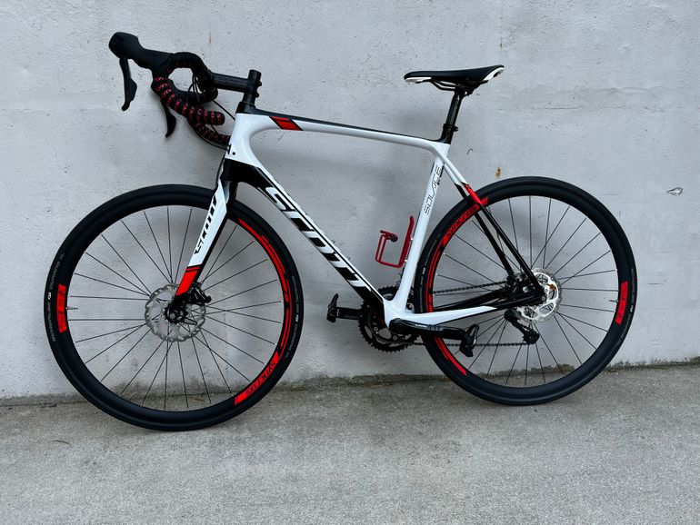 Used Scott Solace Disc 2016 2016 Road & Gravel, White — image 2 of 8