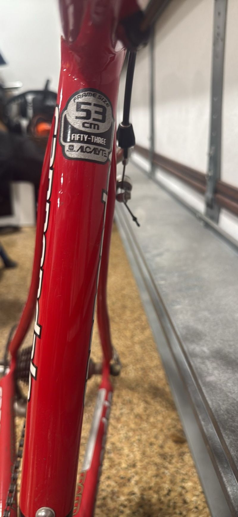 Used Cannondale Custom Shimano Ultegra 2004 Road & Gravel, Red — image 3 of 3