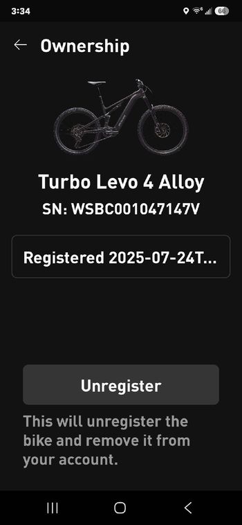 Used Specialized Turbo Levo SRAM XX1 2026 Mountainbike, Black — image 3 of 5