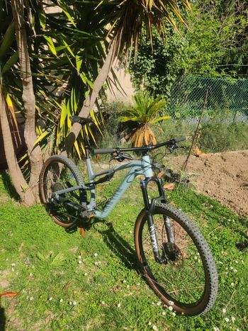 Used Canyon Neuron Shimano SLX 2024 Mountainbike, Grigio chiaro — image 6 of 9