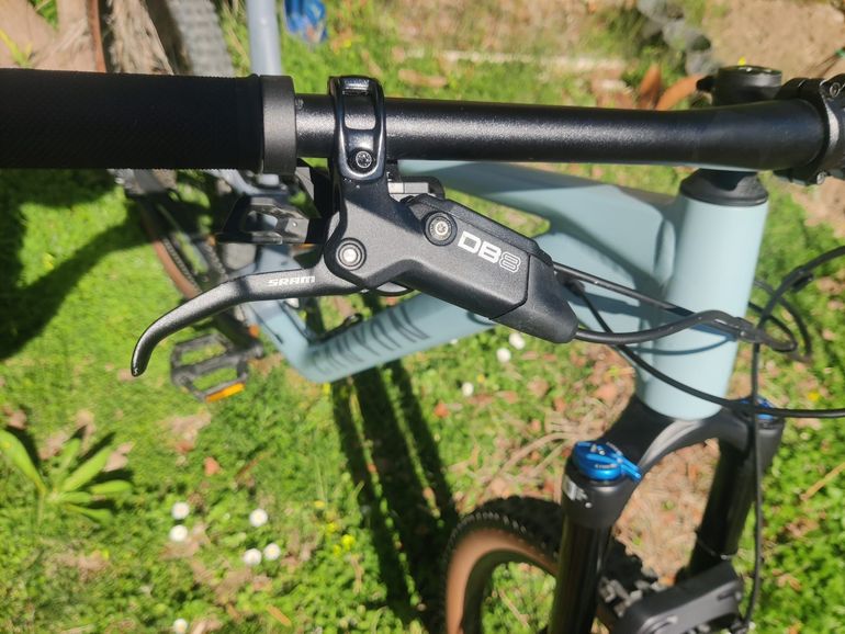 Used Canyon Neuron Shimano SLX 2024 Mountainbike, Grigio chiaro — image 2 of 9