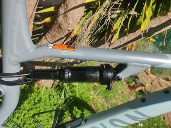 Used Canyon Neuron Shimano SLX 2024 Mountainbike, Grigio chiaro — image 8 of 9