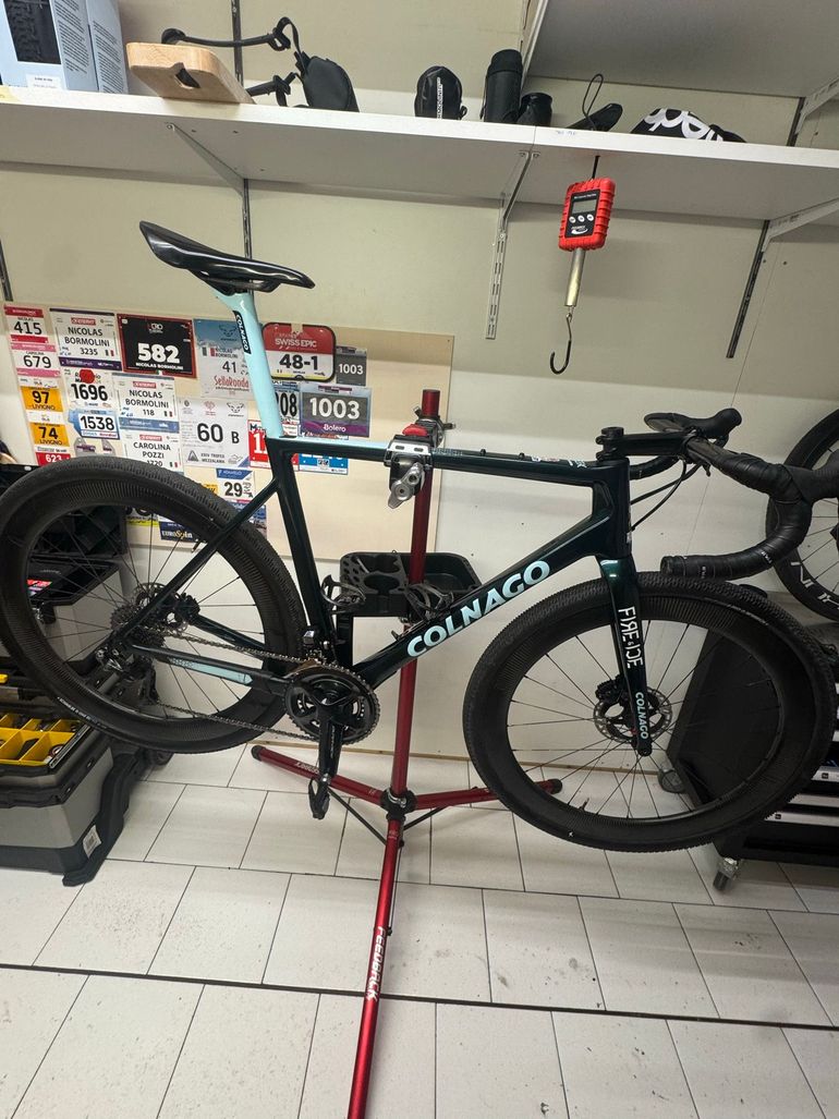 Used Colnago G3-X Shimano Dura Ace Di2 2025 Road & Gravel, Grün — image 1 of 5