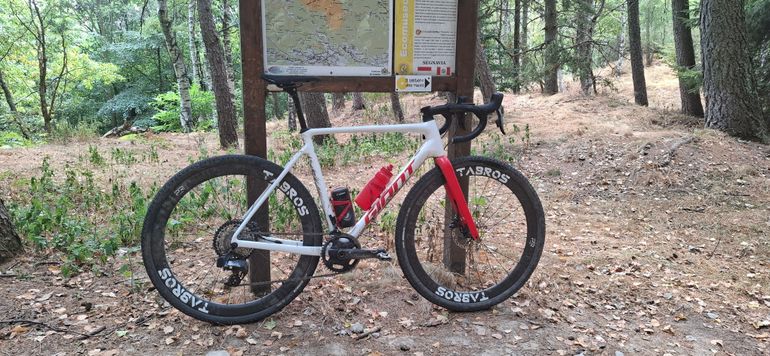 Used Giant TCX Advanced Pro Frameset 2024 2024 Road & Gravel, Weiß — image 1 of 6