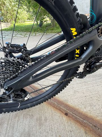 Used Forbidden Druid SRAM X01 Eagle AXS 2022 Mountainbike, Light Gray — image 20 of 26