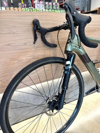 Used Cannondale Topstone Carbon Lefty 3 2020 2020 Road & Gravel, Verde — image 6 of 8