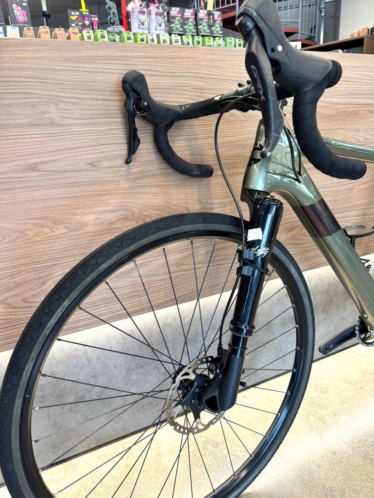 Used Cannondale Topstone Carbon Lefty 3 2020 2020 Road & Gravel, Verde — image 6 of 8