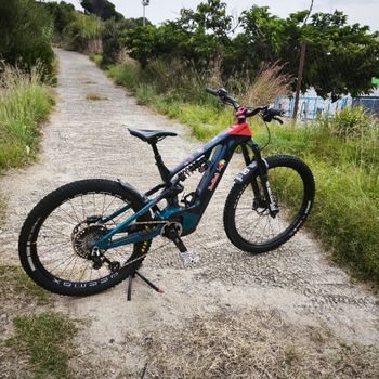 Used Cannondale Moterra neo SRAM GX Eagle AXS (T-Type) 2024 Mountainbike, Blue — image 2 of 14