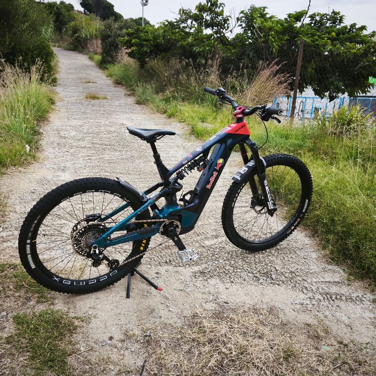 Used Cannondale Moterra neo SRAM GX Eagle AXS (T-Type) 2024 Mountainbike, Blue — image 2 of 14