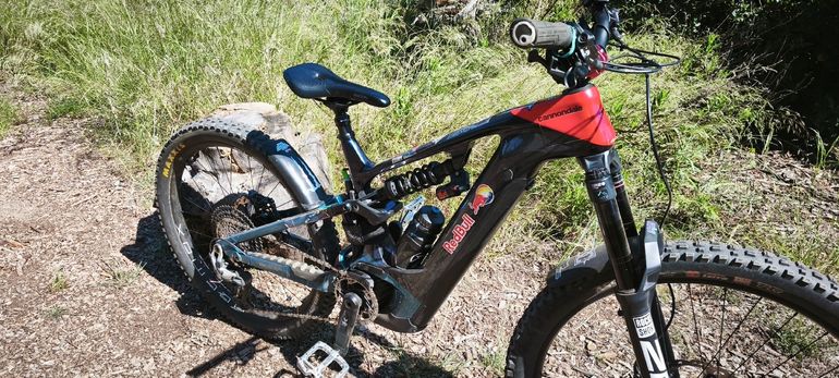 Used Cannondale Moterra Neo Carbon LT 2 2023 2023 Mountainbike, Azul — image 3 of 13