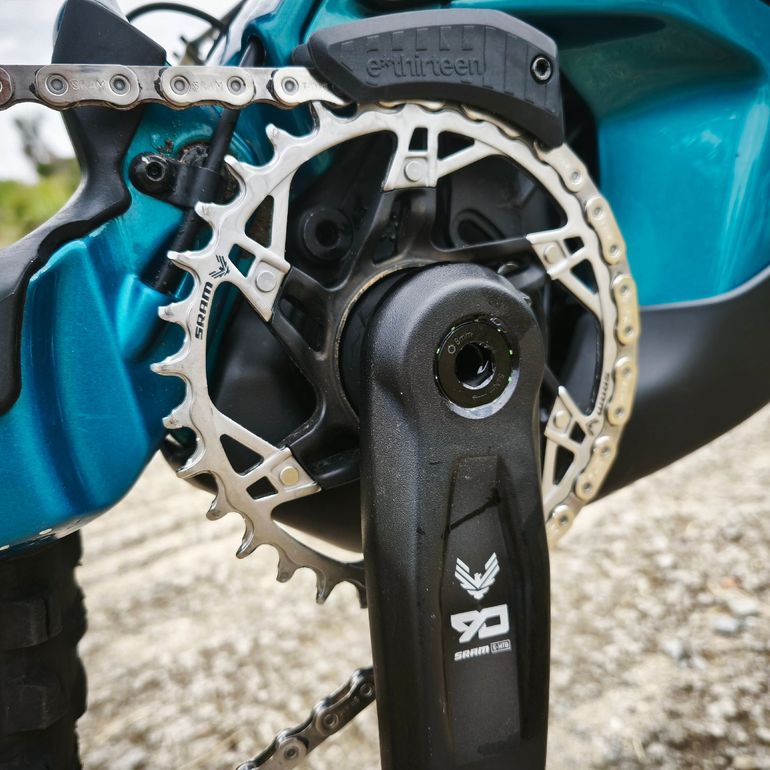 Used Cannondale Moterra neo SRAM GX Eagle AXS (T-Type) 2024 Mountainbike, Blue — image 5 of 14