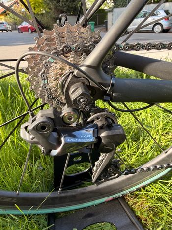 Used Bianchi Oltre XR3 Ultegra Di2 2020 2020 Road & Gravel, Black — image 8 of 10
