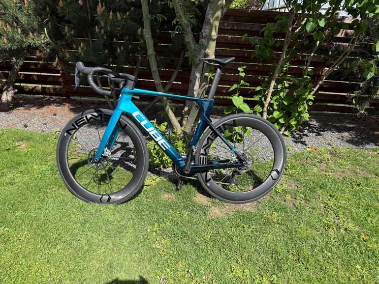 Used CUBE LITENING AERO C:68X, SLX 2025 2025 Road & Gravel, Blue — image 2 of 14