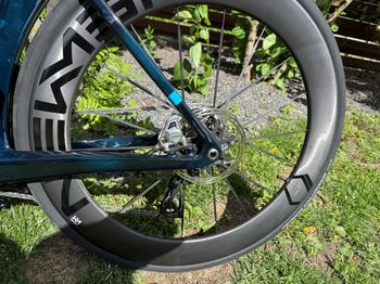 Used CUBE LITENING AERO C:68X, SLX 2025 2025 Road & Gravel, Blue — image 6 of 14