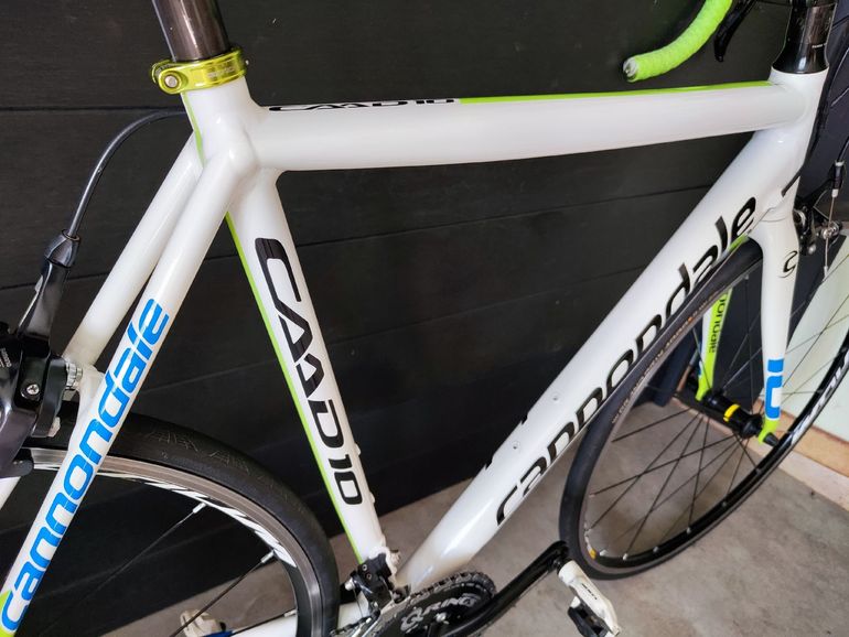 Used Cannondale Caad Shimano 105 2012 Road & Gravel, Weiß — image 7 of 10