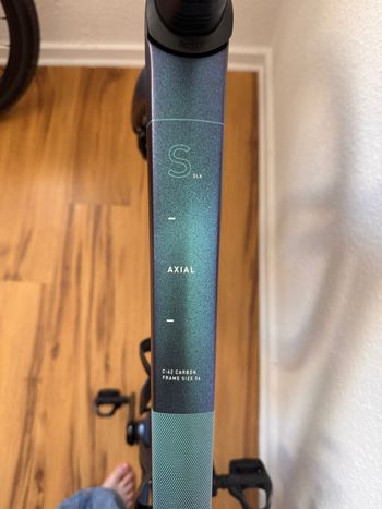 Used CUBE AXIAL WS C:62 SLX 2024 2024 Road & Gravel, Azul — image 4 of 5