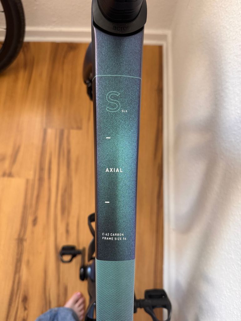 Used CUBE AXIAL WS C:62 SLX 2024 2024 Road & Gravel, Azul — image 4 of 5