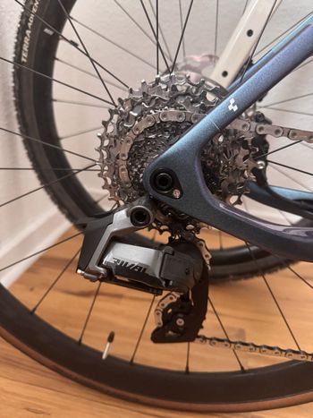 Used CUBE AXIAL WS C:62 SLX 2024 2024 Road & Gravel, Blau — image 6 of 7