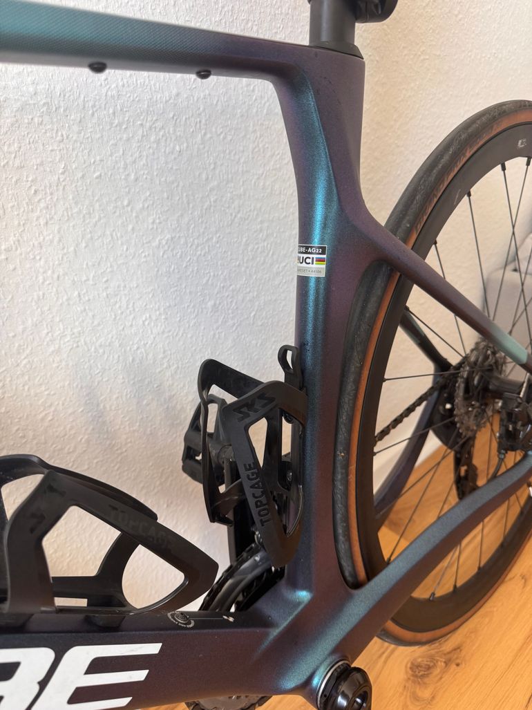 Used CUBE AXIAL WS C:62 SLX 2024 2024 Road & Gravel, Azul — image 3 of 5