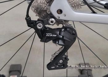Used Trek Émonda SL 5 2023 2023 Road & Gravel, Grigio chiaro — image 7 of 9
