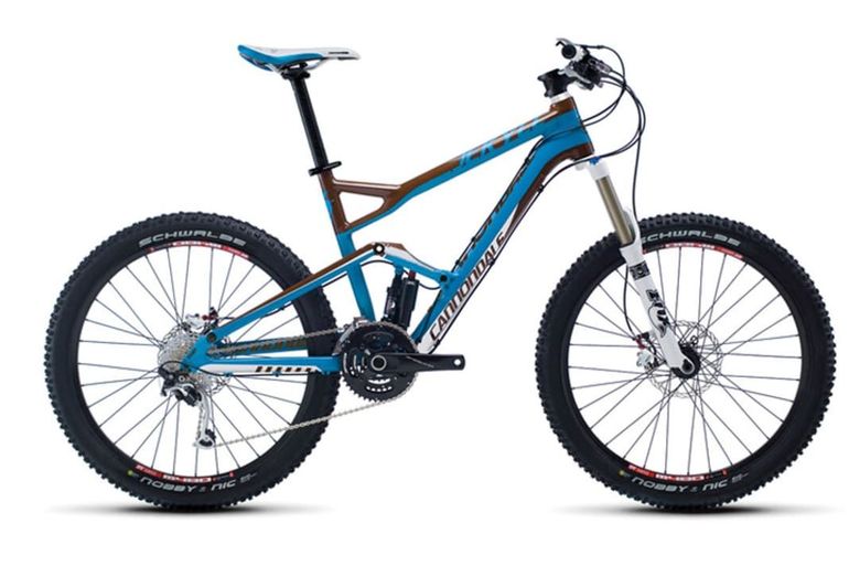 Used Cannondale Jekyll 3 2017 2017 Mountainbike, Blue, 27.5 — image 2 of 3