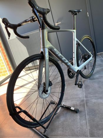 Used Scott Addict Eride 20 2021 Road & Gravel, Light Gray — image 2 of 6