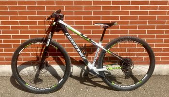 Used Cannondale Cannondale F-si Lefty Carbon 2015 Mountainbike, White — image 3 of 9