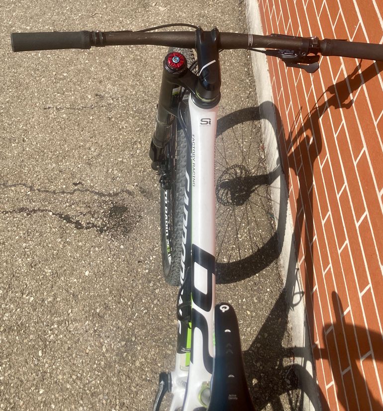 Used Cannondale Cannondale F-si Lefty Carbon 2015 Mountainbike, White — image 6 of 9