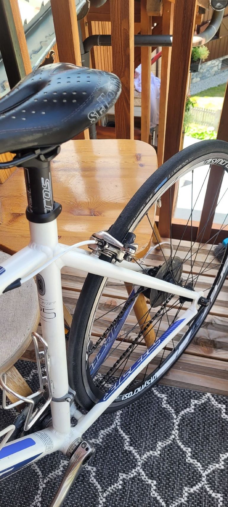 Used scoot Scoot Custom Shimano 105 2016 Road & Gravel, White — image 4 of 7