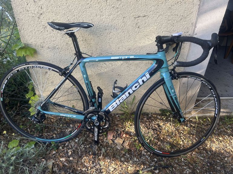Used Bianchi BIANCHI SEMPRE 2014 Road & Gravel, Blau — image 4 of 29