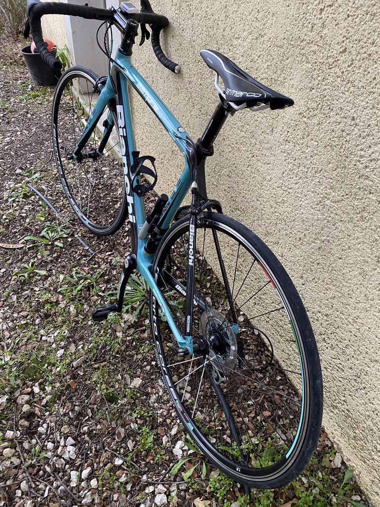 Used Bianchi BIANCHI SEMPRE 2014 Road & Gravel, Blau — image 3 of 29