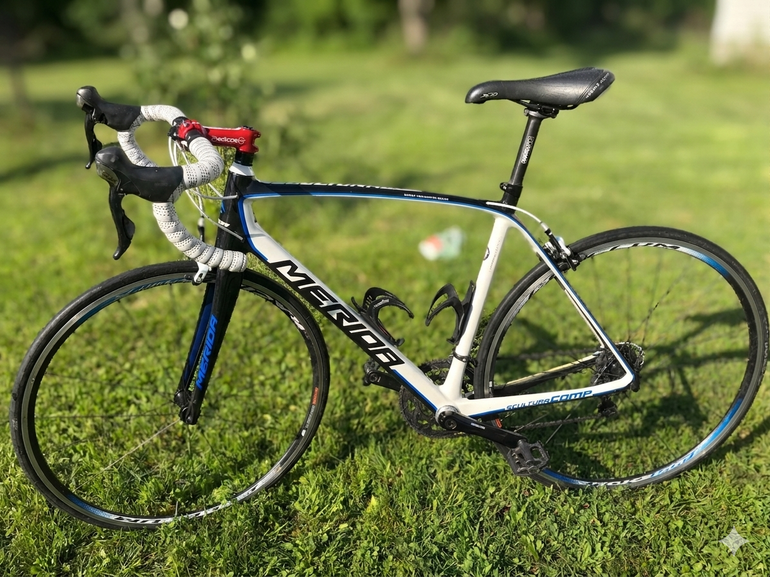 Used Merida Merida Scultura Comp Carbon 2014 Road & Gravel, Weiß — image 2 of 10