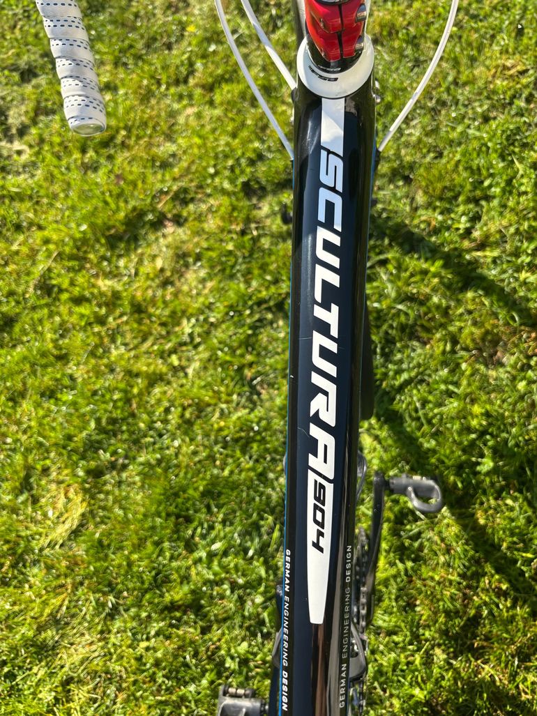 Used Merida Merida Scultura Comp Carbon 2014 Road & Gravel, Weiß — image 8 of 10