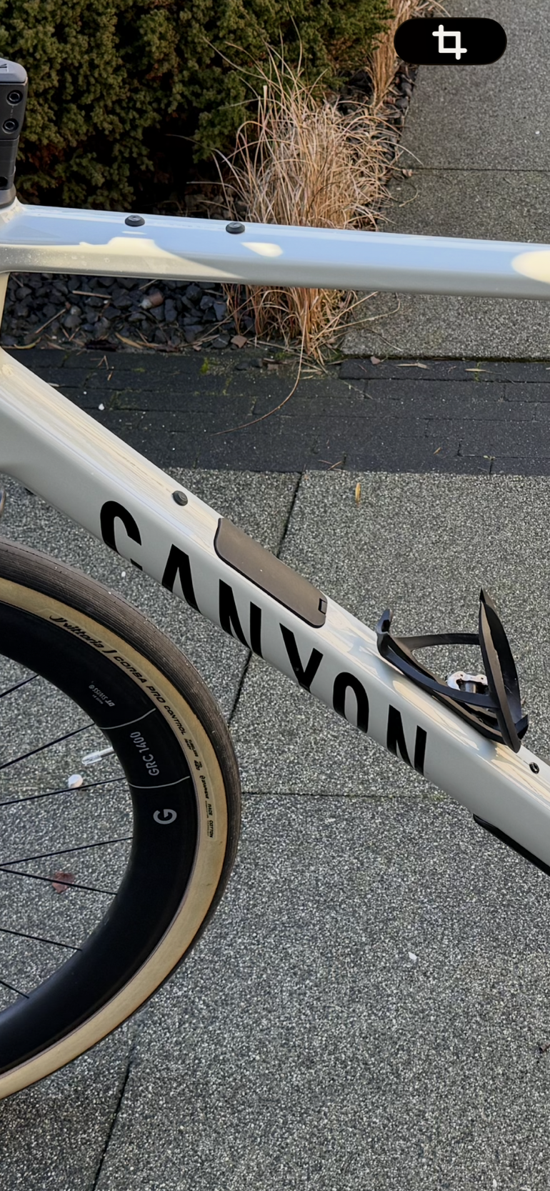 Used Canyon Grizl CF 7 2026 2026 Road & Gravel, Grigio chiaro — image 9 of 12