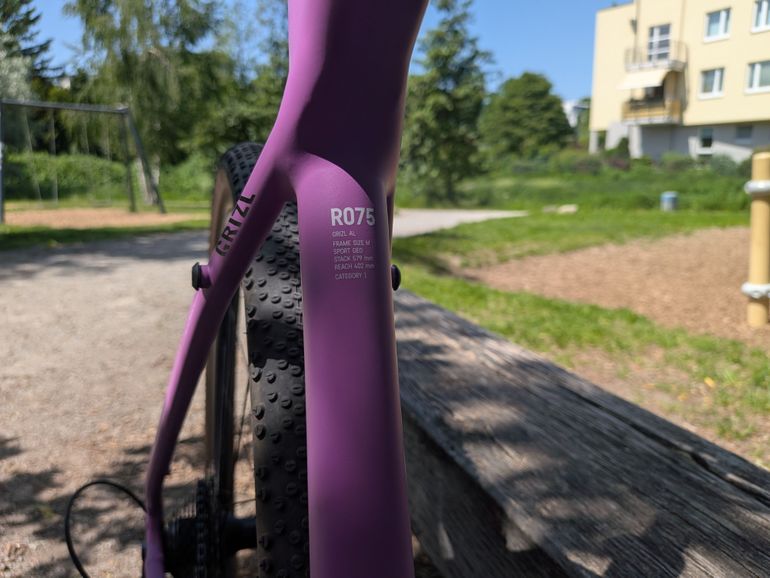 Used Canyon Grizl 7 2021 2021 Road & Gravel, Purple — image 3 of 9