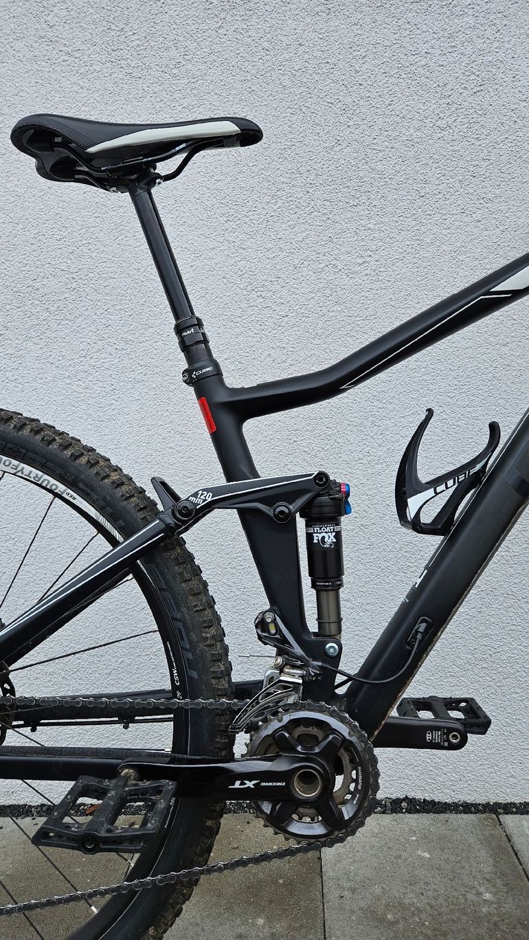 Used CUBE Stereo 120 HPC Race 2016 2016 Mountainbike, Negro — image 4 of 6