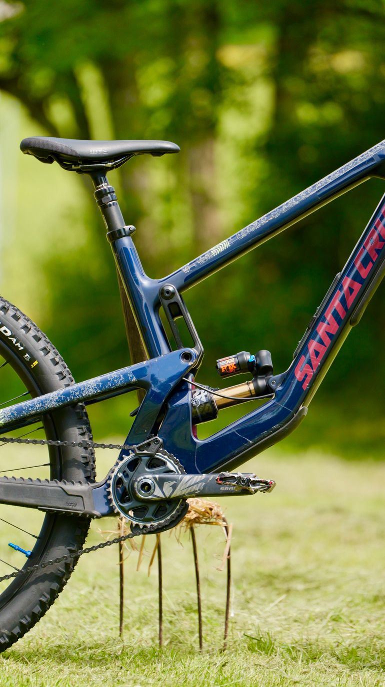 Used Santa Cruz NOMAD X01 / Carbon CC 2024 2024 Mountainbike, Blau, 29, 27.5 — image 2 of 5