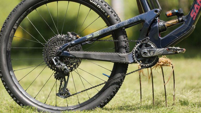 Used Santa Cruz NOMAD X01 / Carbon CC 2024 2024 Mountainbike, Blau, 29, 27.5 — image 5 of 5
