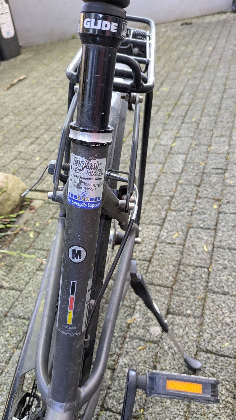 Used Kalkhoff Kalkhoff Agattu Damen-Trekkingrad (28 Zoll) 2013 Urban — image 5 of 7
